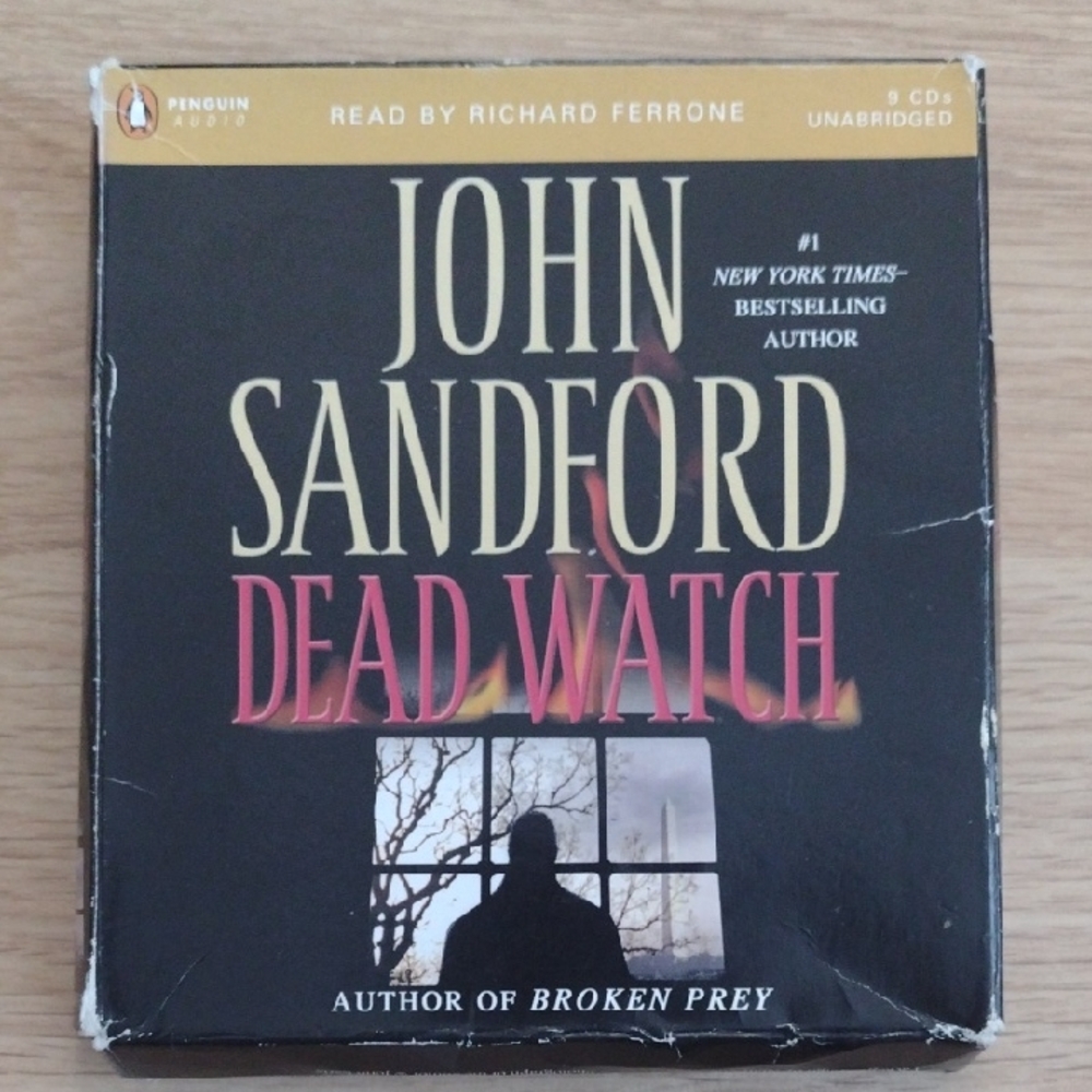 Dead Watch Author John Sandford  Read by Richard Ferrone Unabridged 9 Disc
